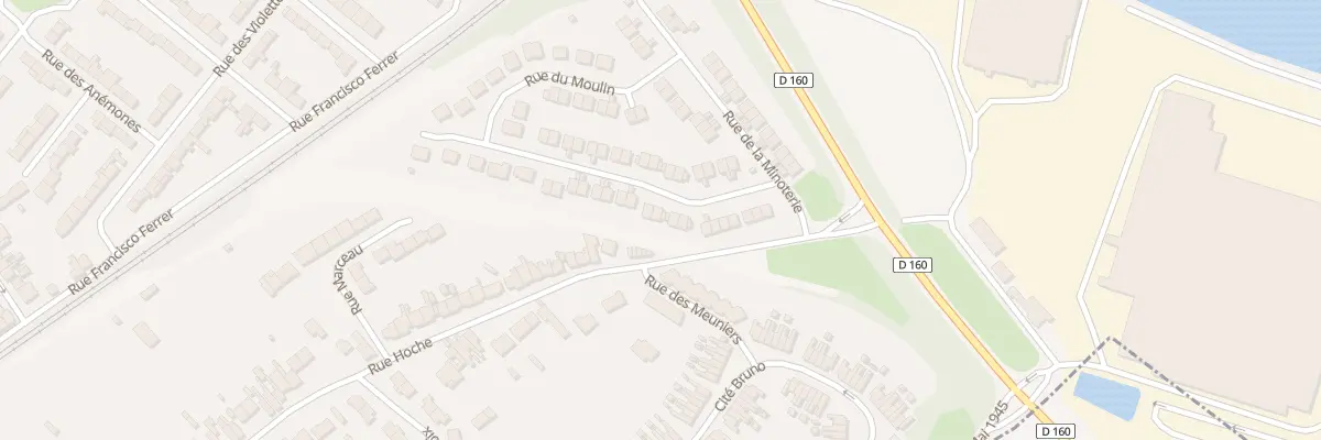 Plan du 19 Rue de la Malterie à Dourges