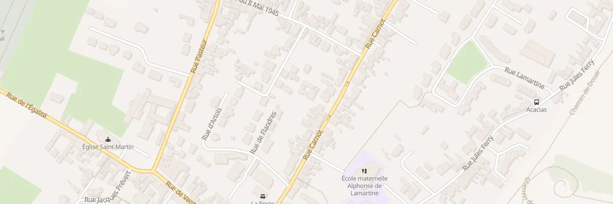 Plan du 39 Rue Carnot à Noyelles-Godault