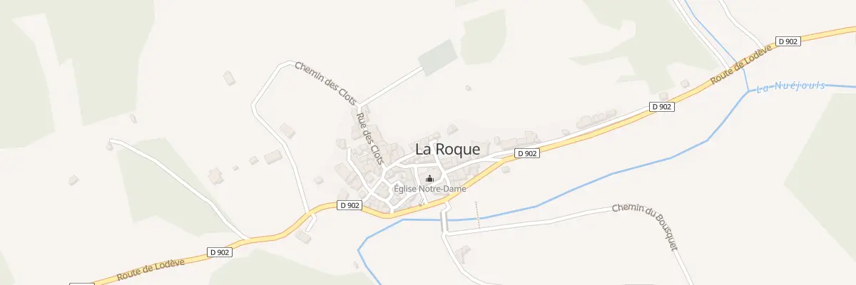 Plan du 5179 La Roque à Fayet