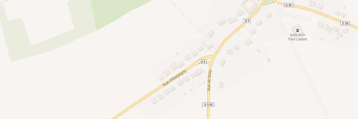 Plan du 8 Rue d’Eterpigny à Étaing