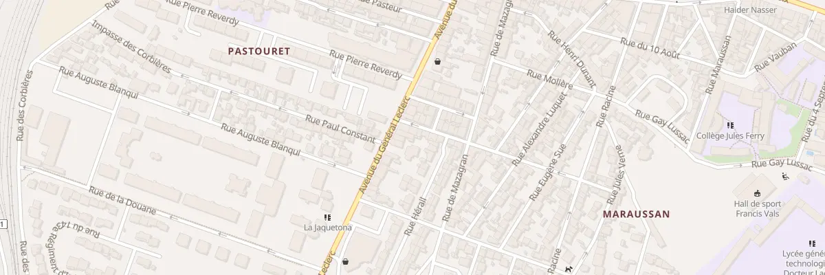 Plan du 73 Av General Leclerc à Narbonne