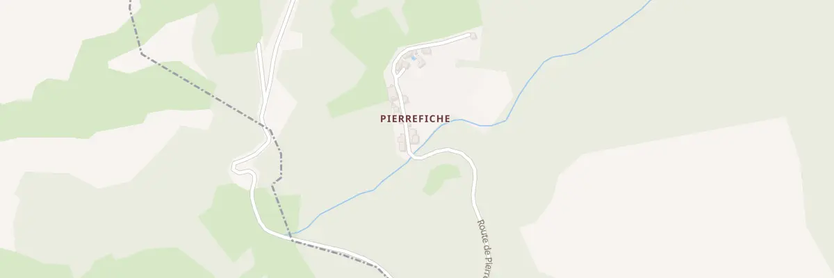 Plan du 5023 Pierrefiche à Tauriac-de-Camarès