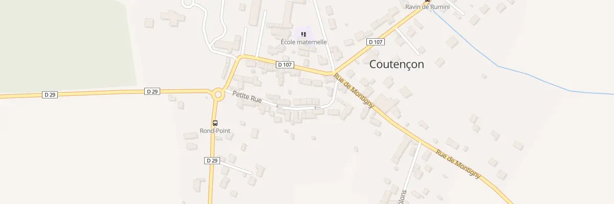 Plan du 131 Rue Petite Rue à Coutençon