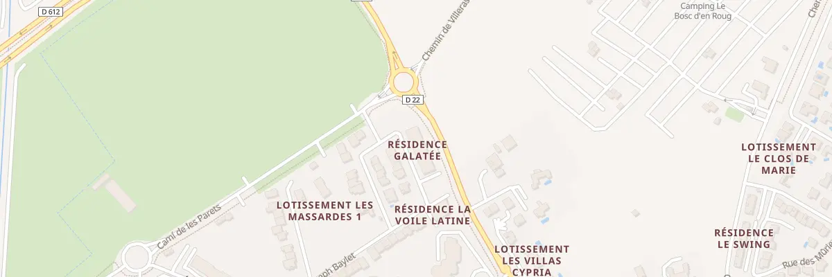 Plan du 3 Rue Joseph Baylet à Saint-Cyprien