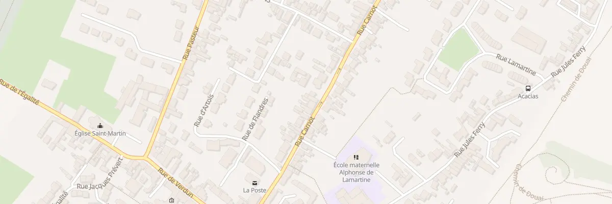 Plan du 35 Rue Carnot à Noyelles-Godault