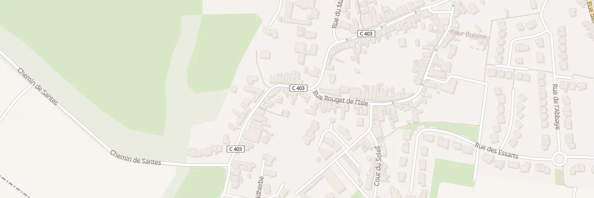 Plan du 11 Rue Roger Salengro à Emmerin