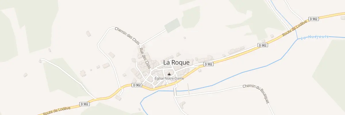 Plan du 5181 La Roque à Fayet