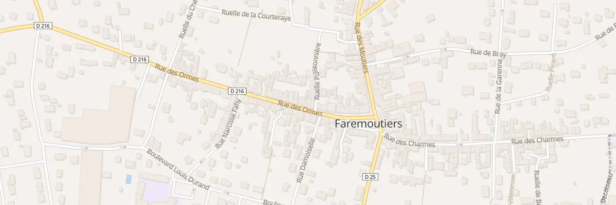 Plan du 17 Rue des Ormes à Faremoutiers