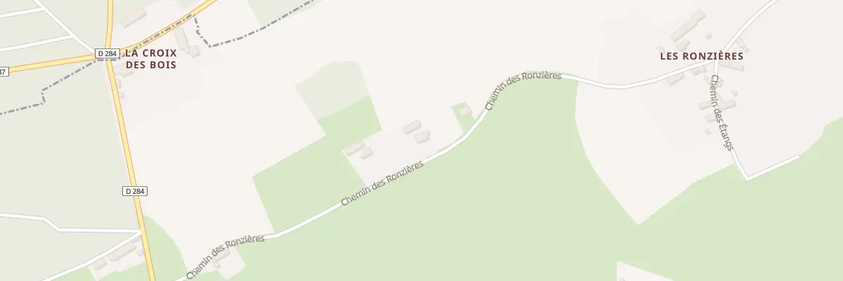 Plan du 4 Che des Ronzières à Lalizolle