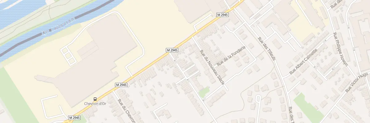Plan du 3 Rue Saint-Antoine à Comines