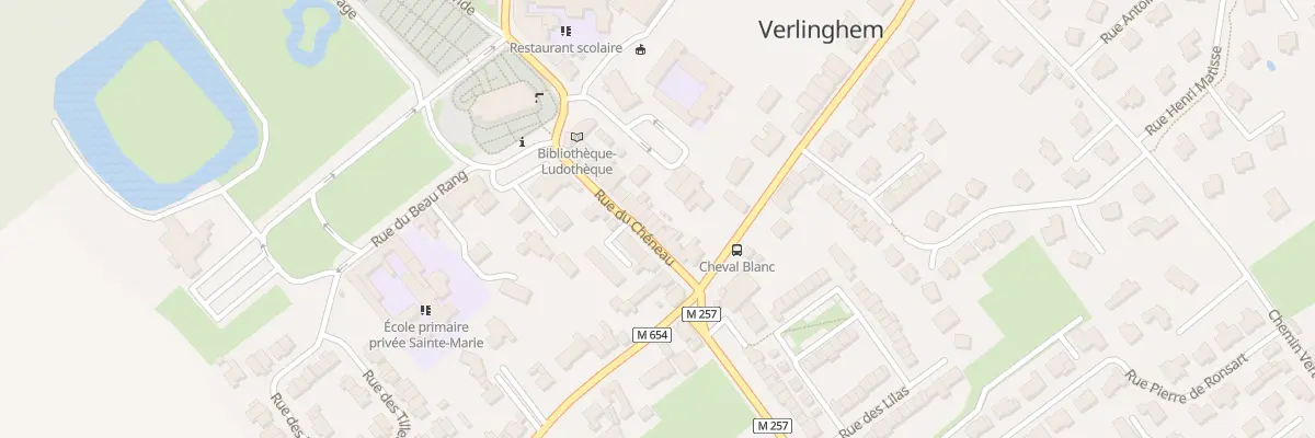 Plan du 19 Rue du Chéneau à Verlinghem