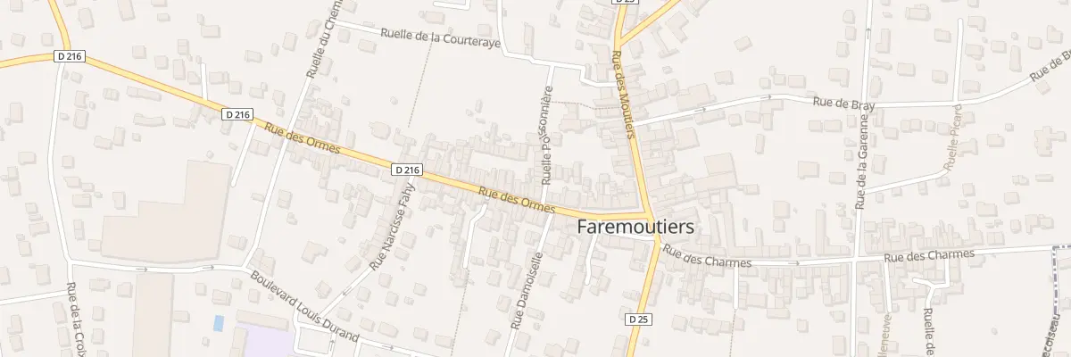 Plan du 15 Rue des Ormes à Faremoutiers