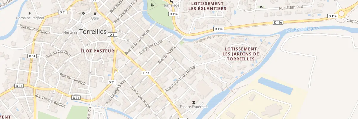Plan du 37 Rue du Docteur Ferroul à Torreilles