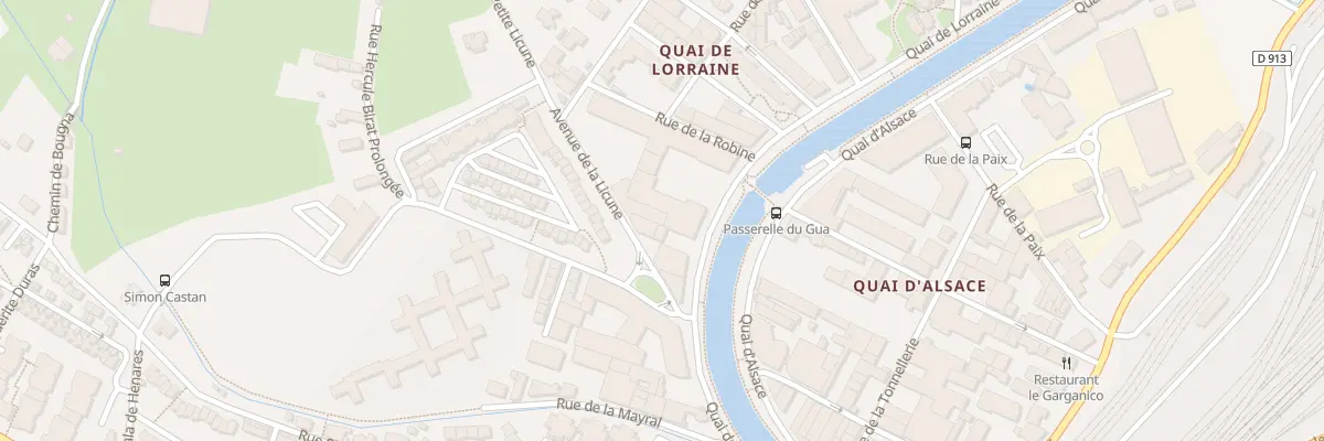 Plan du 22 Quai de Lorraine à Narbonne