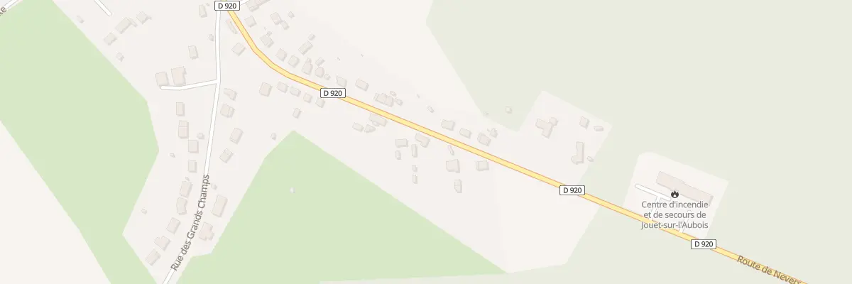 Plan du 48 Rte de Nevers à Jouet-sur-l’Aubois
