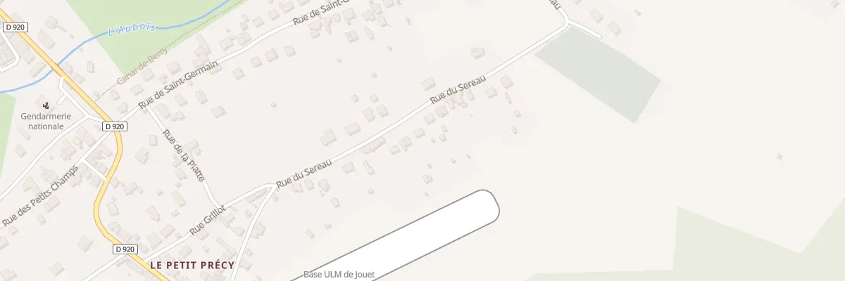 Plan du 29 Rue du Sereau à Jouet-sur-l’Aubois