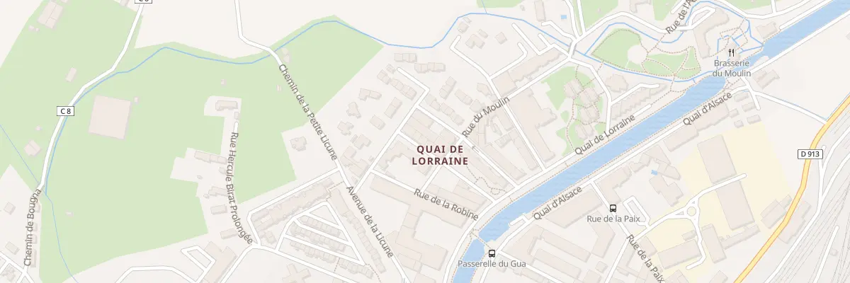 Plan du 6 Rue du Canal à Narbonne