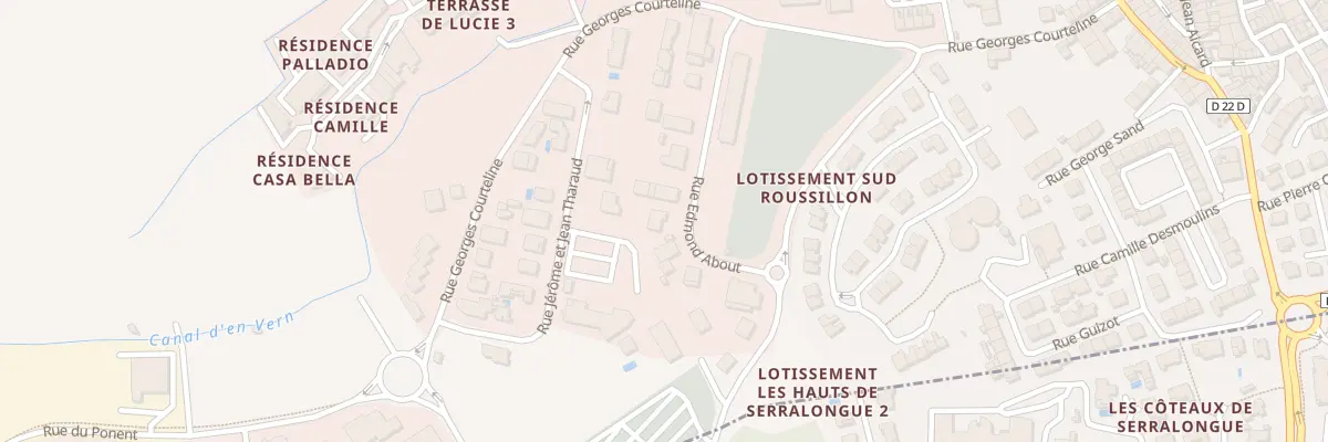 Plan du 16 Rue Edmond About à Saint-Cyprien