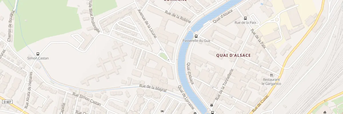 Plan du 19 Quai de Lorraine à Narbonne