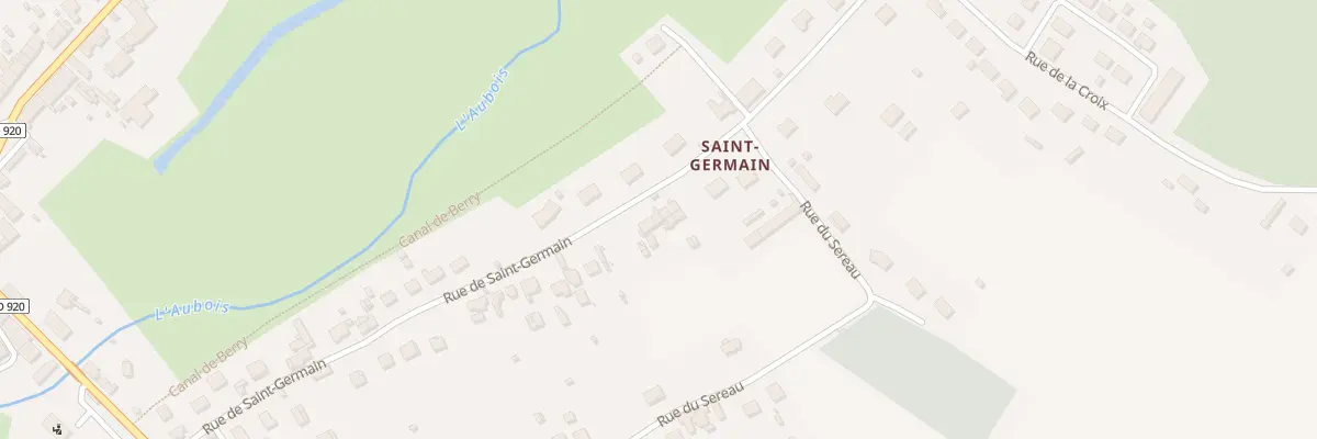 Plan du 38 Rue de Saint-Germain à Jouet-sur-l’Aubois