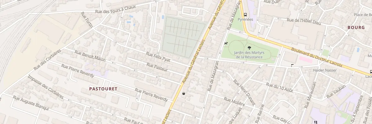 Plan du 2B Rue Felix Pyat à Narbonne