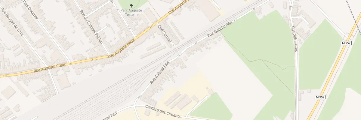 Plan du 132 Rue Gabriel Péri à Haubourdin