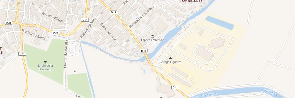 Plan du 33 Av Francois Arago à Torreilles