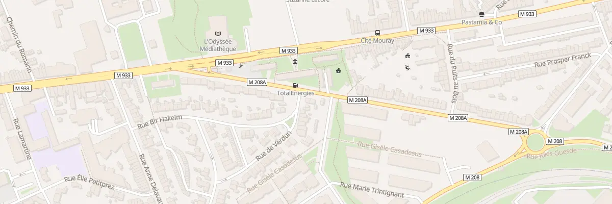 Plan du 47 Rue Jules Guesde Lomme à Lille