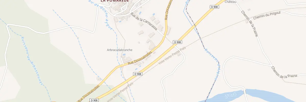 Plan du 5016 Hameau de la Pomarede à Saint-Martin-de-l’Arçon