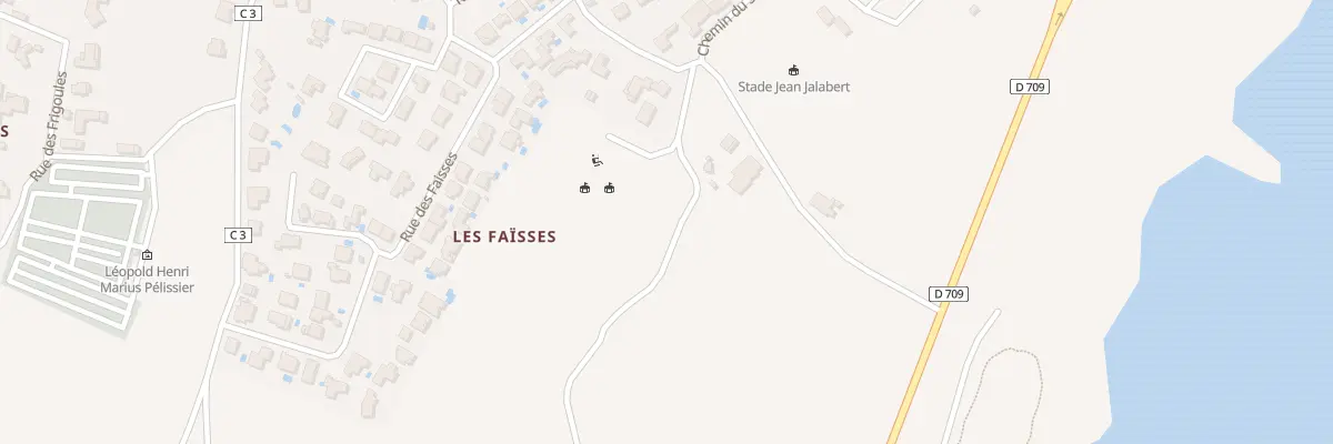 Plan du 5636 Le Pradel à La Palme