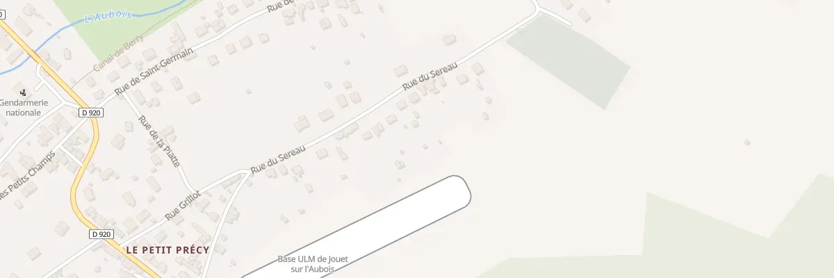 Plan du 31 Rue du Sereau à Jouet-sur-l’Aubois