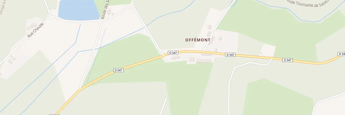 Plan du 2 Vc Hameau d’Offemont à Saint-Crépin-aux-Bois