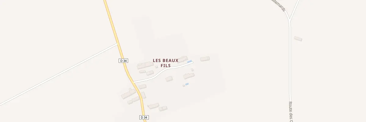Plan du 9 Les Beaux Fils à Saint-Hilaire-les-Andrésis