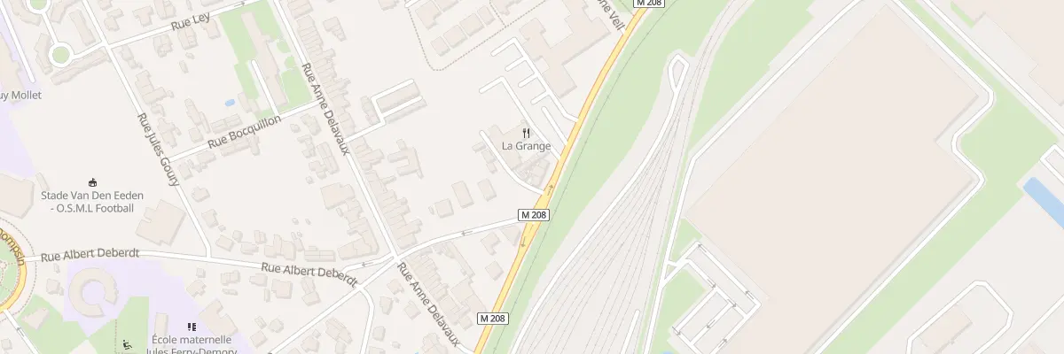 Plan du 78 Rue Albert Thomas Lomme à Lille