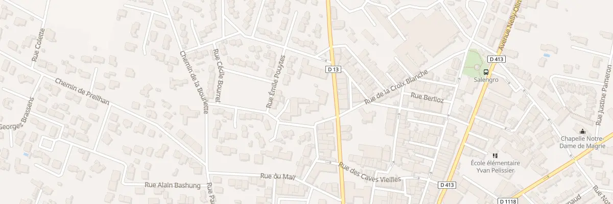 Plan du 2 Rue Francis Vals à Cuxac-d’Aude