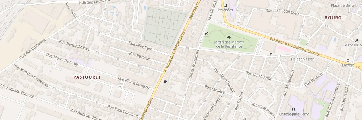 Plan du 47 Av General Leclerc à Narbonne