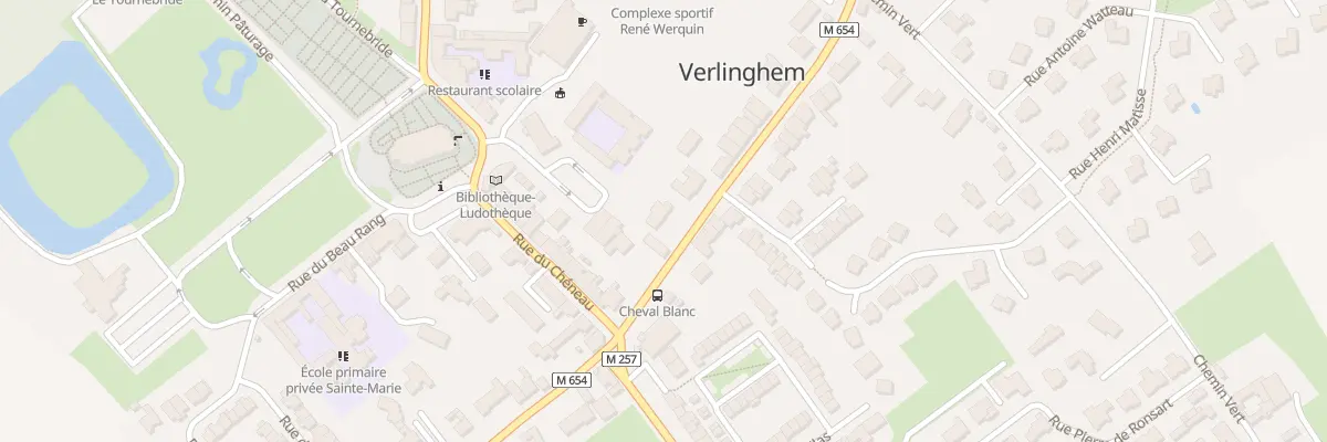 Plan du 42 Rue de Pérenchies à Verlinghem