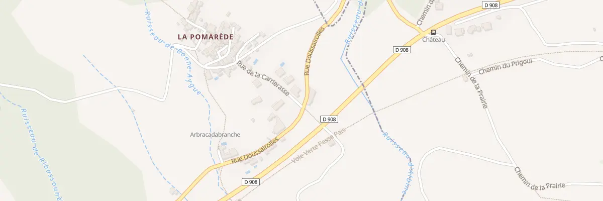 Plan du 5028 Hameau de la Pomarede à Saint-Martin-de-l’Arçon