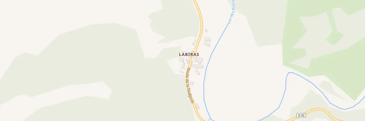 Plan du 5046 Labiras à Mélagues