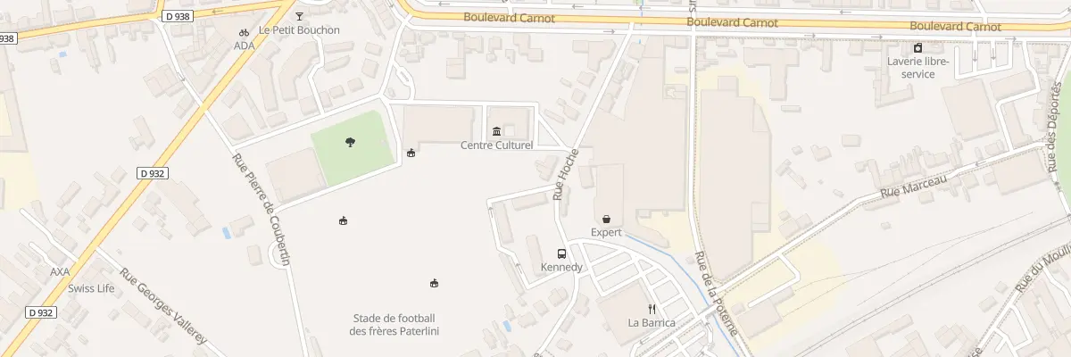 Plan du 12 Rue Hoche à Noyon