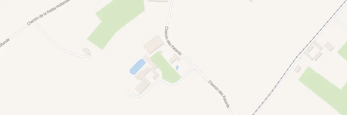 Plan du 322 Che des Patards à Deûlémont