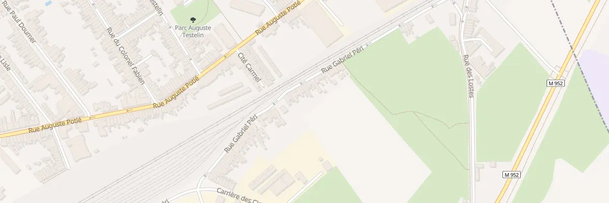 Plan du 148 Rue Gabriel Péri à Haubourdin