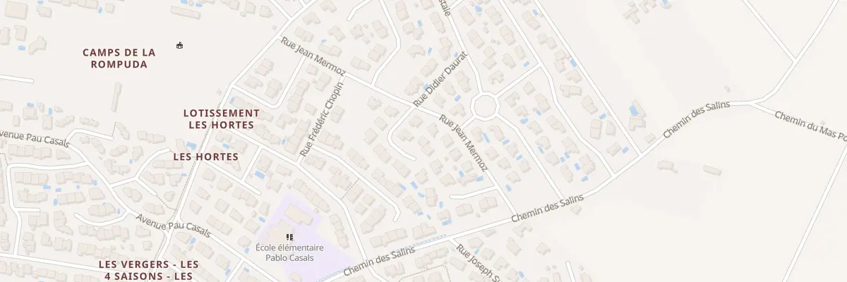 Plan du 11 Imp Croix du Sud à Saint-Laurent-de-la-Salanque