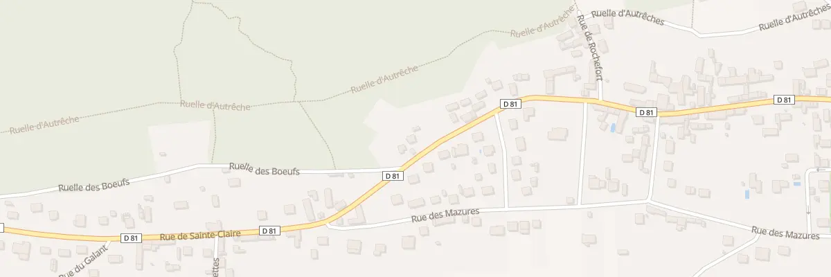 Plan du 94 Rue du Centre à Berneuil-sur-Aisne