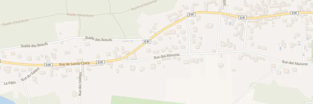 Plan du 38 Rue des Mazures à Berneuil-sur-Aisne