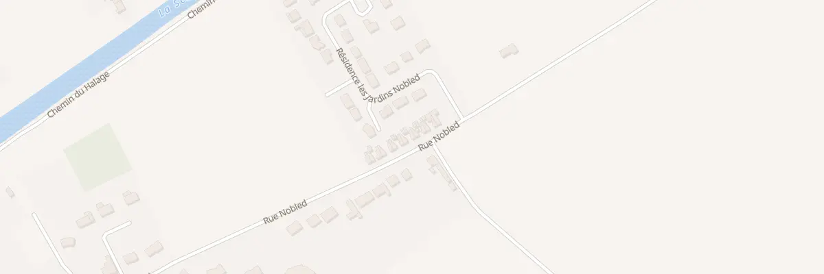 Plan du 535 Rue Nobled à Vitry-en-Artois