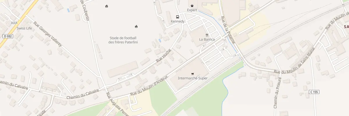 Plan du 25 Rue Hoche à Noyon