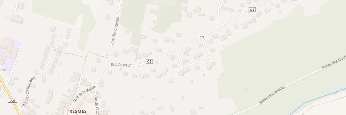 Plan du 65 Rue Pasteur à Pommeuse