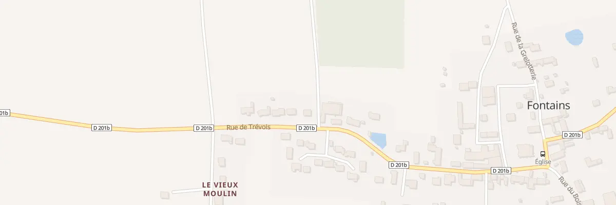Plan du 14 Rue de Trévois à Fontains