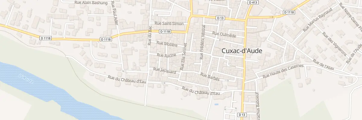 Plan du 12A Rue Elie Sermet à Cuxac-d’Aude
